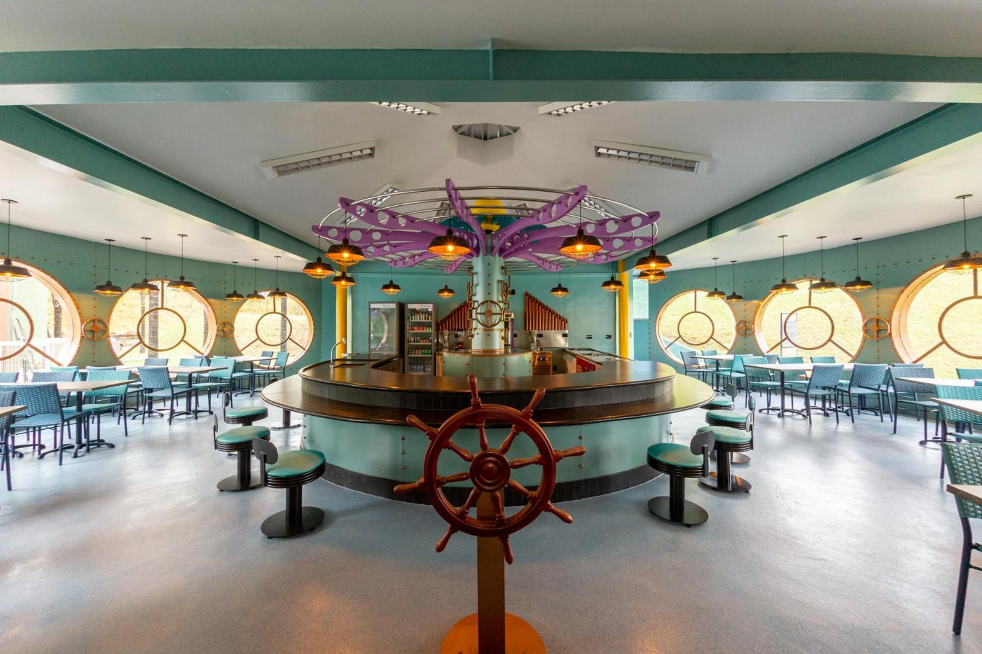Blue Tree Thermas de Lins Exterior foto The interior of the restaurant