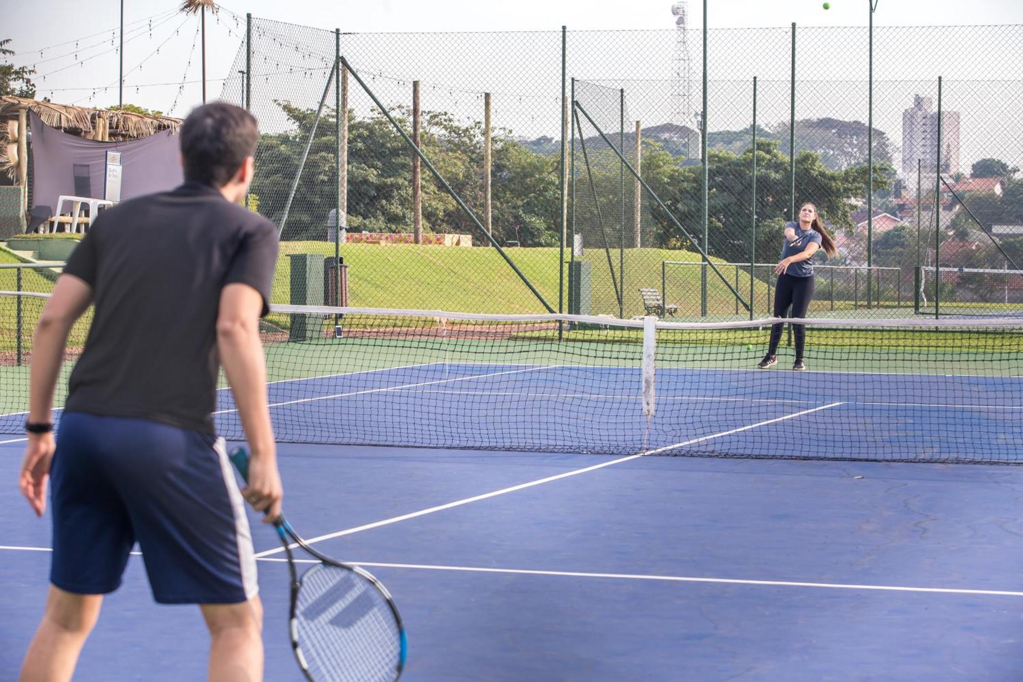 Blue Tree Thermas de Lins Exterior foto Tennis